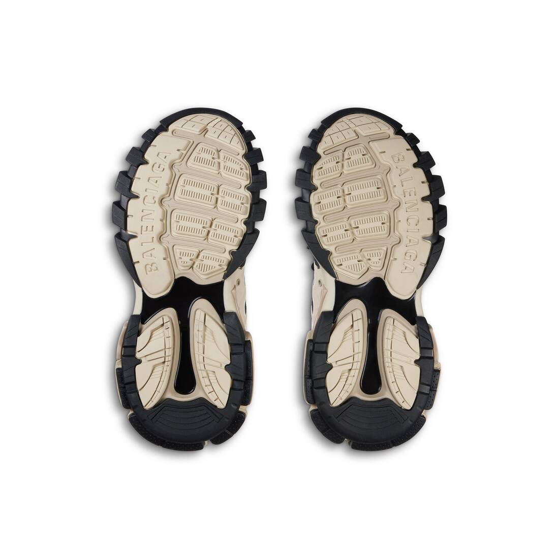 Women’s Track Sneaker in Beige/black - Image 6